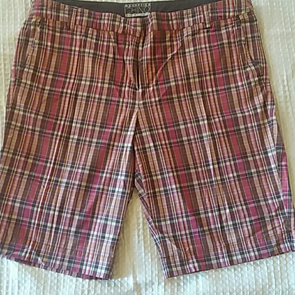 Plaid shorts